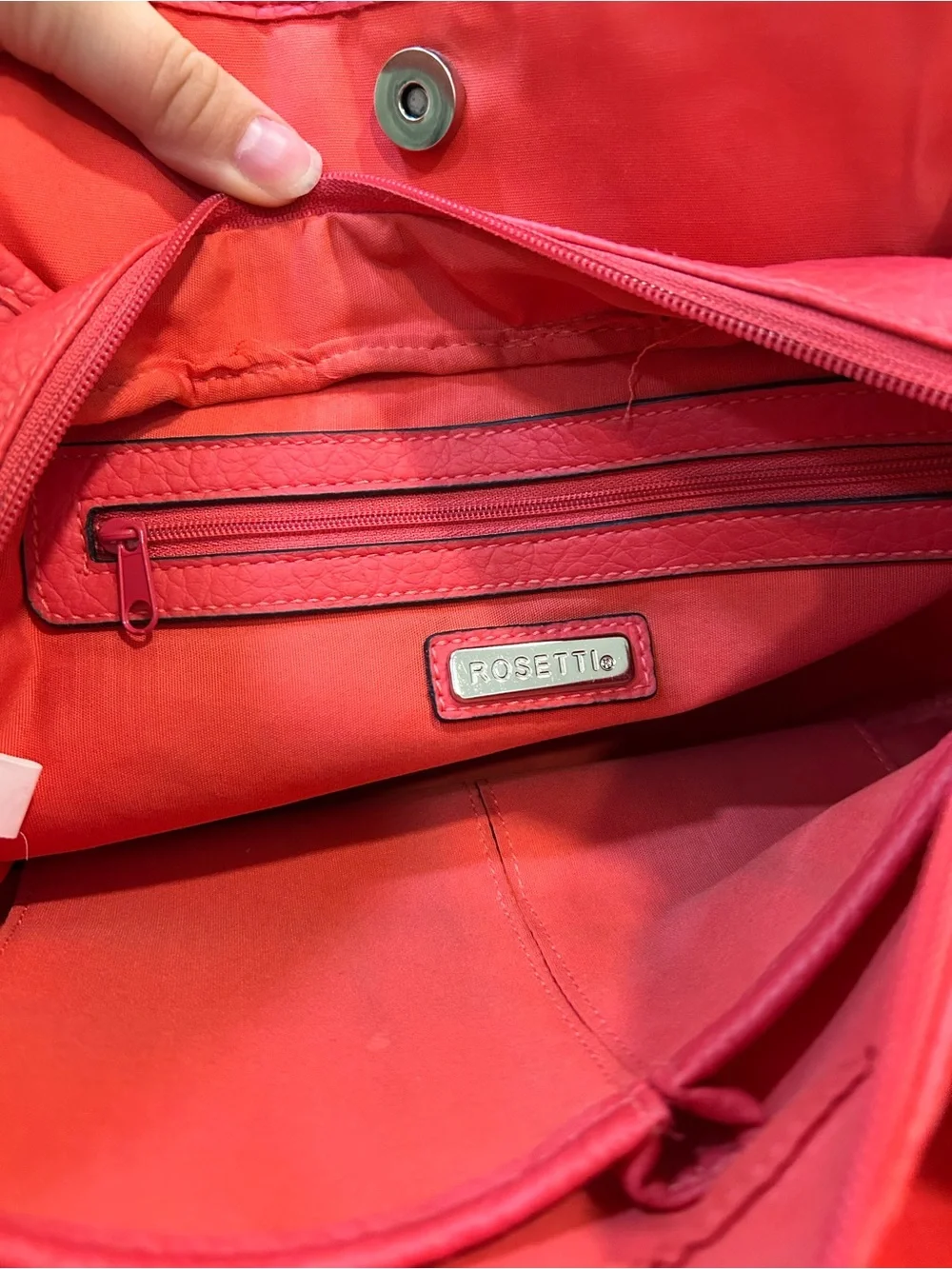 Rosetti Dark Pink Shoulder Bag